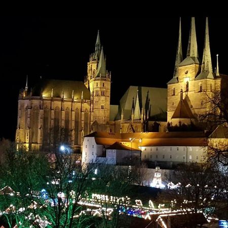 Feine Apartments In Der Suedstadt Von Erfurt Mit Kostenlosen Stellplatz & Flasche Wein Zur Begruessung Eksteriør bilde